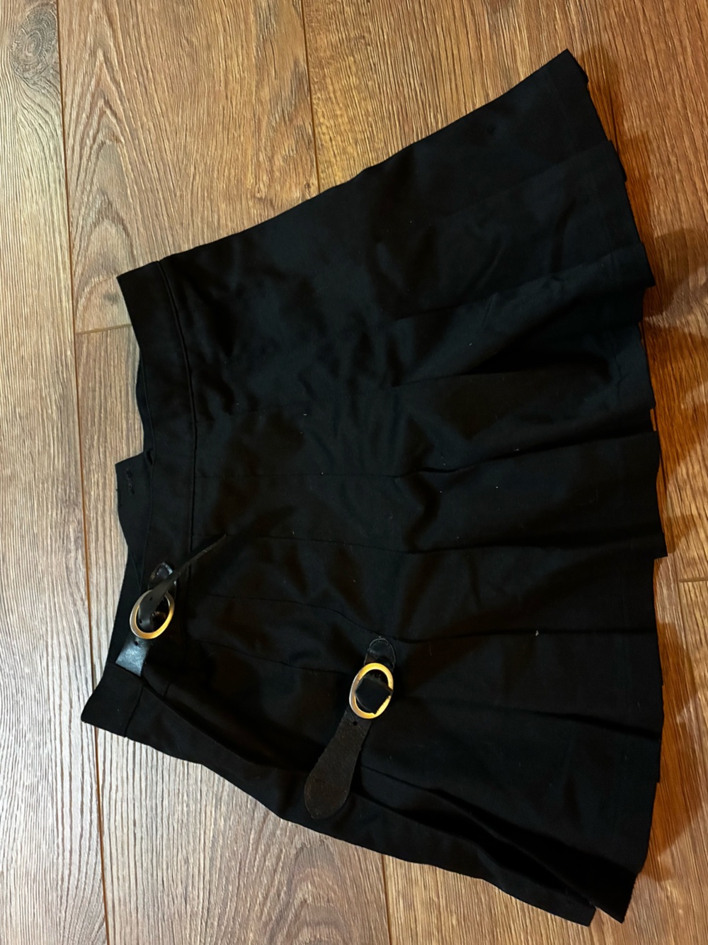Brandy Melville Black Pleated Skirt XS